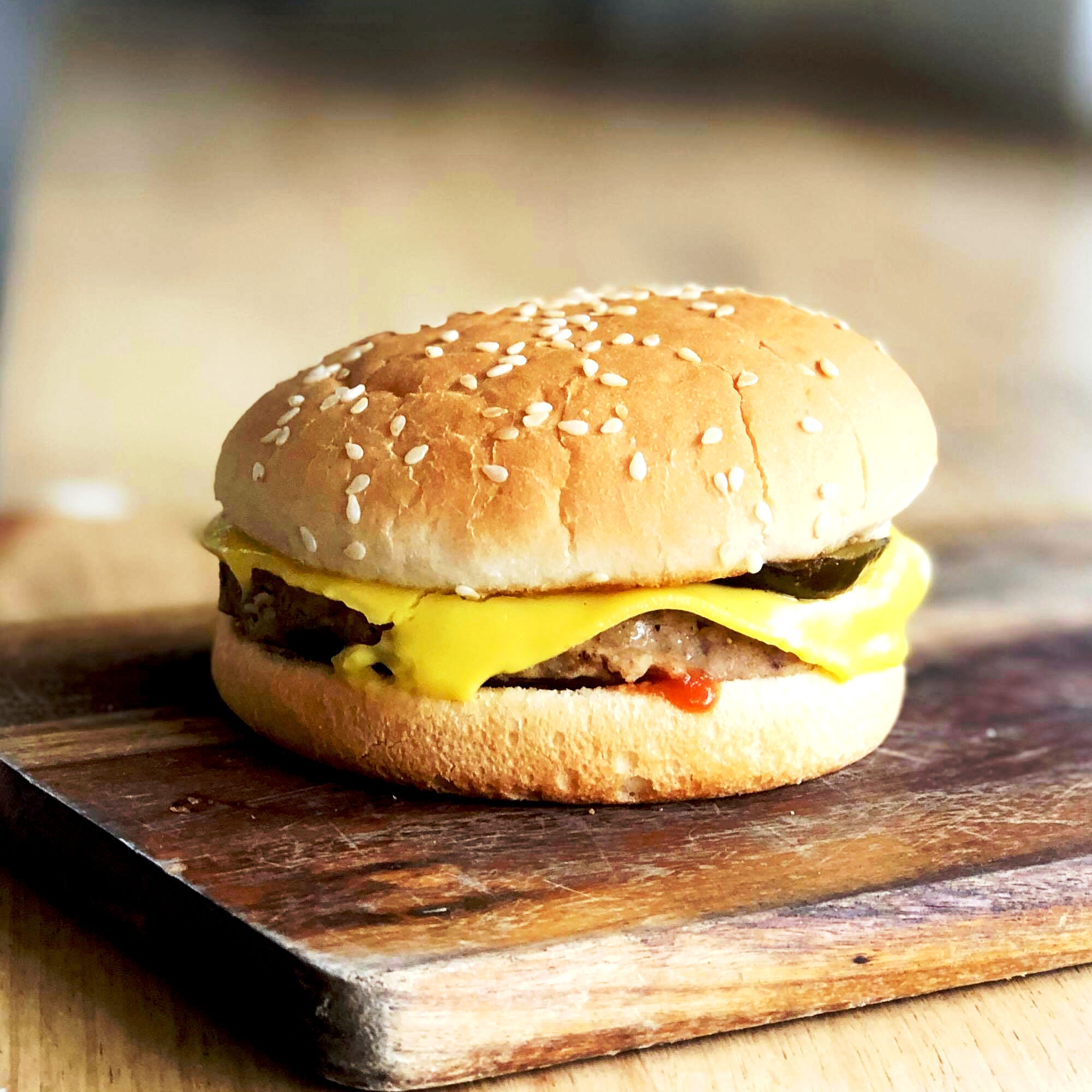 Cheese Burger | Fish Food